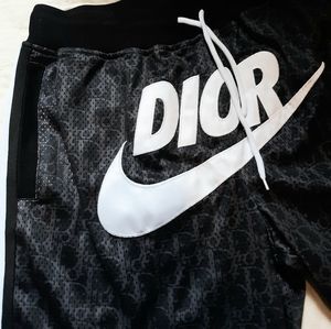 dior nike shorts